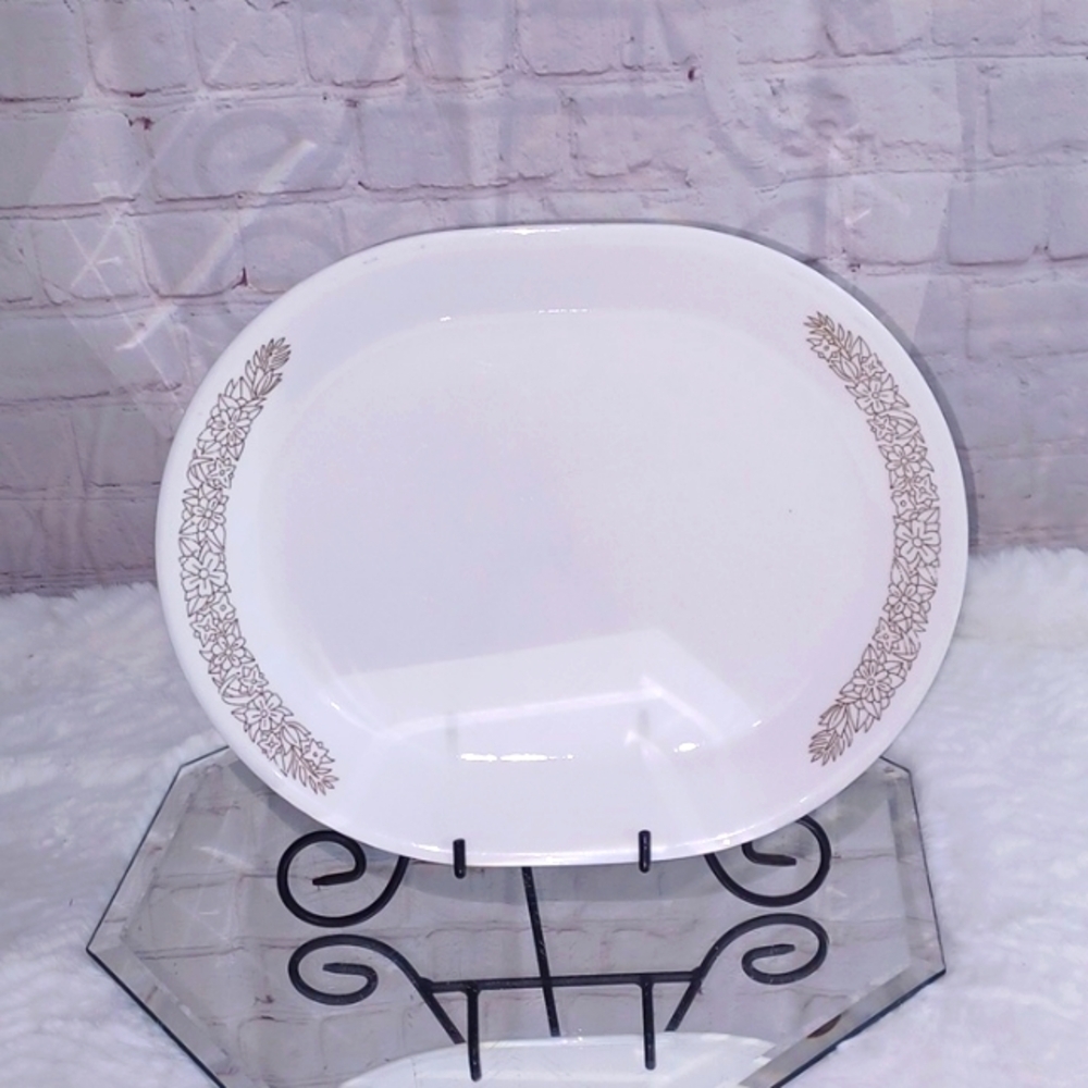 Corelle Vintage Serving Platter 12Lx10 W